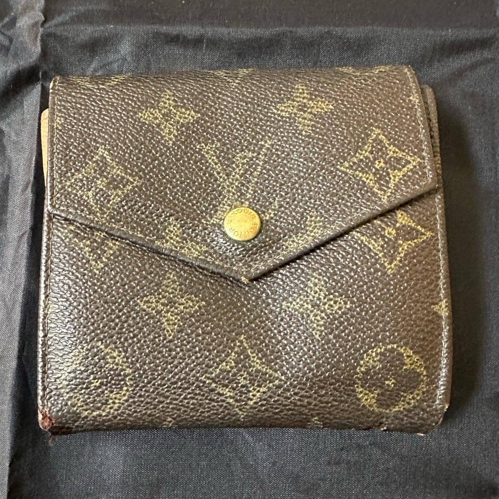 Lv Monogram Double Sided Compartment Men Waleyu - image 2
